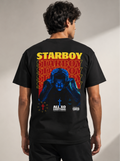 Starboy / Stargirl Couple T-Shirt Set – 180 GSM – worn by actor, back view — STARBOY