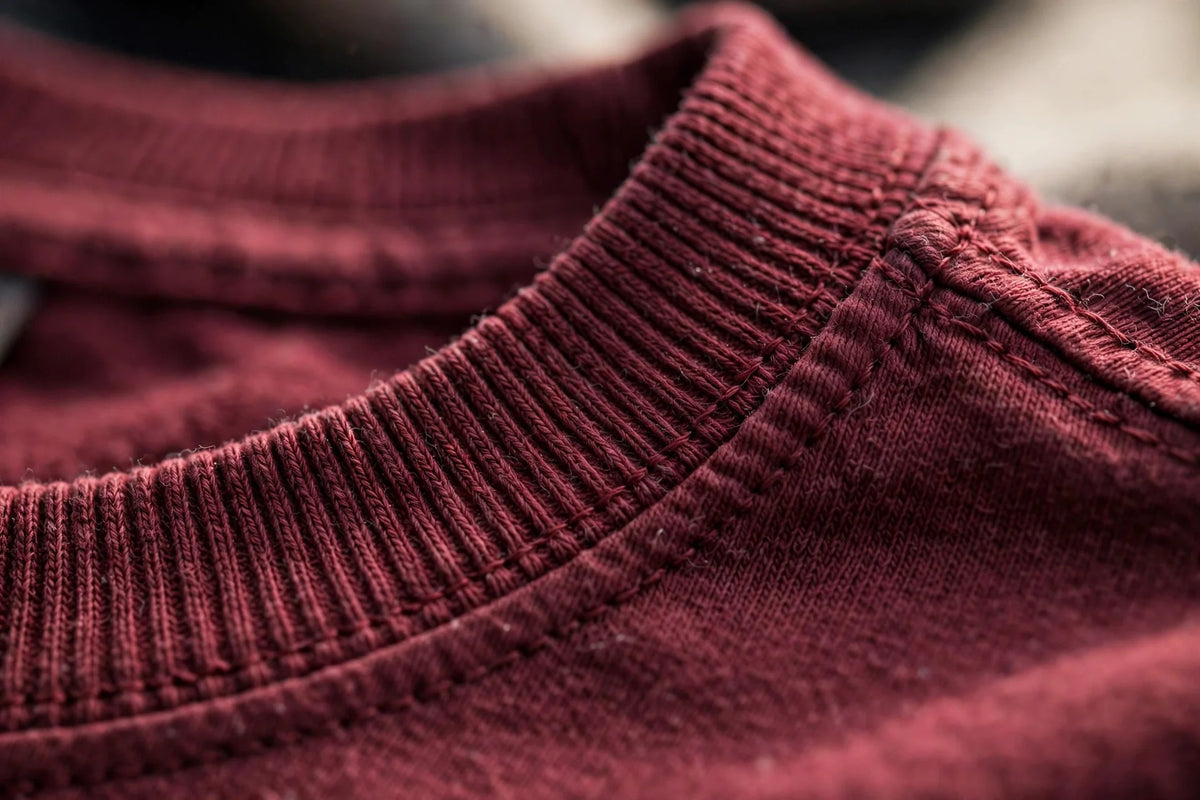 Men Maroon Solid T-Shirt