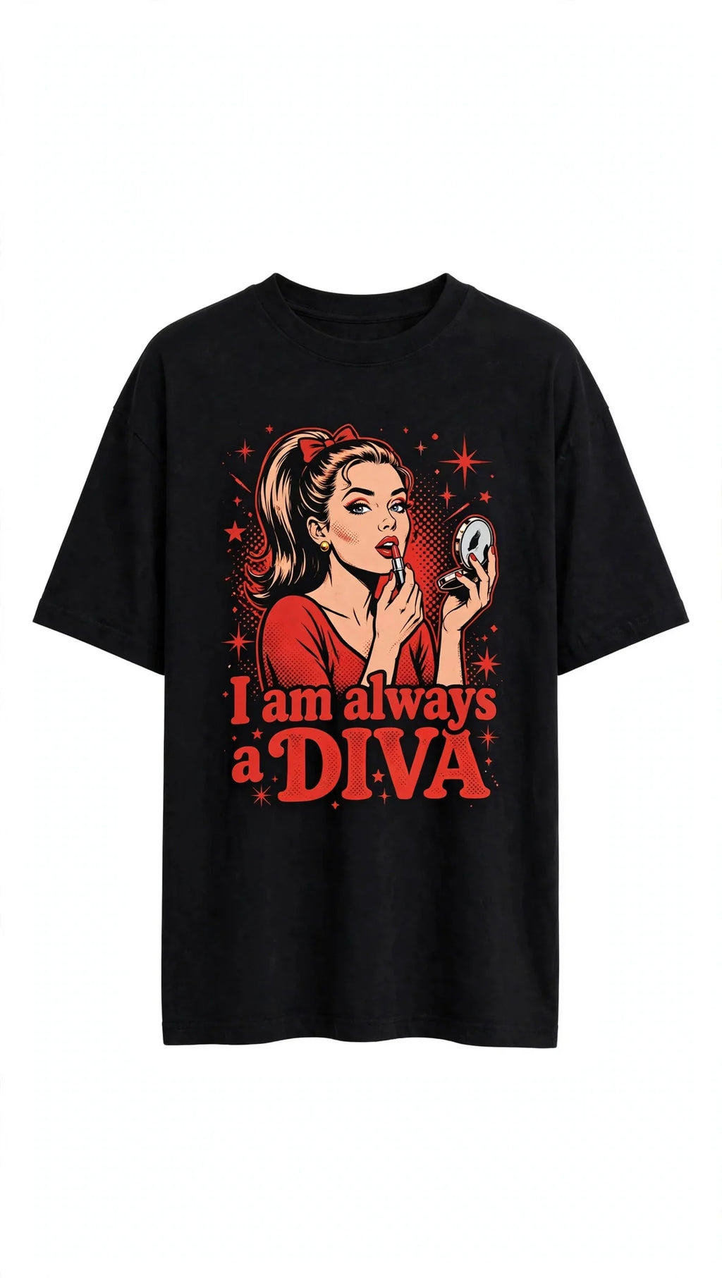 Pineberry Always diva Oversized Tee