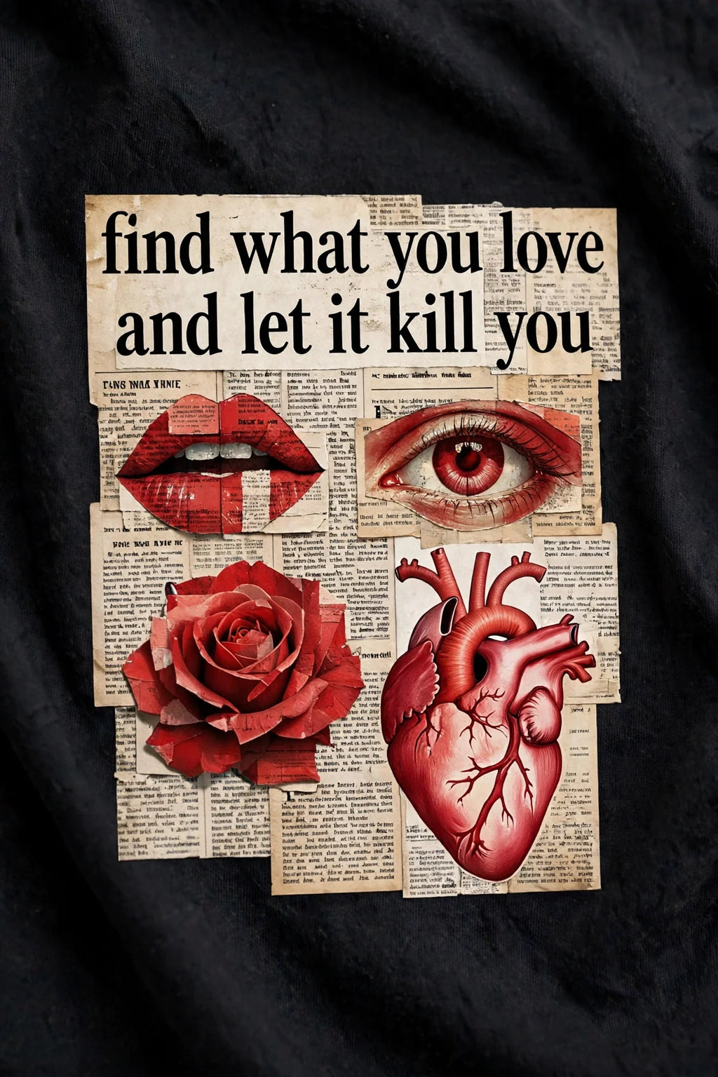 Pineberry Anatomy Of Love Oversized Tee