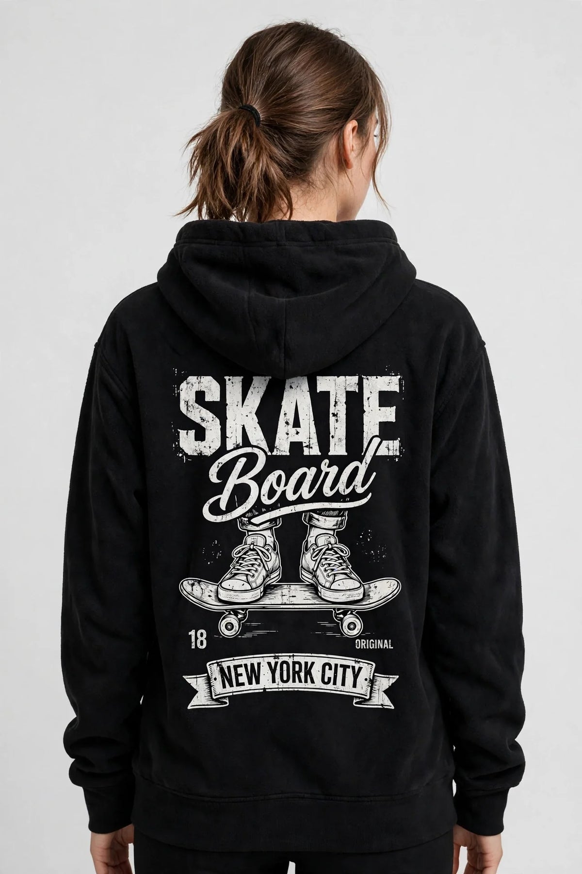 Pineberry Skate Board Hoodie