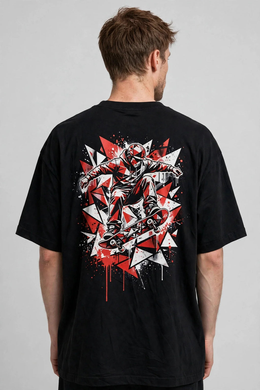 Pineberry Skate Man Oversized Tee