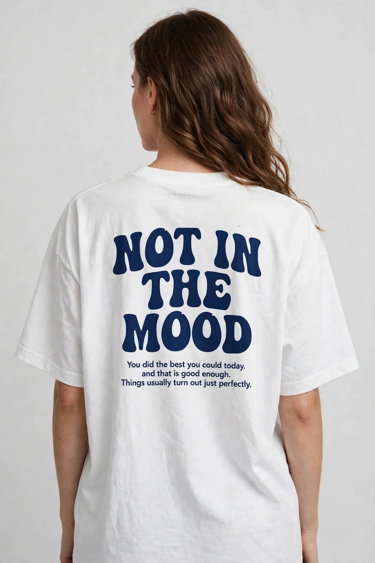 Pineberry Not In The Mood Oversized Tee