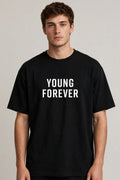 BTS Forever Young Black Oversized T-Shirt