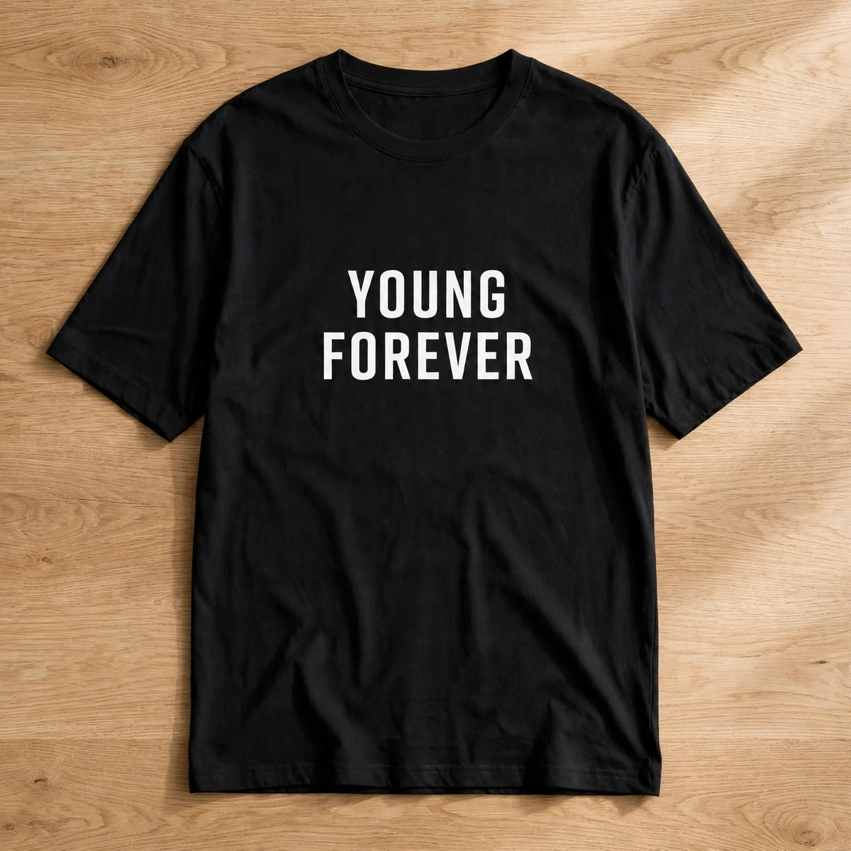 BTS Forever Young Black Oversized T-Shirt
