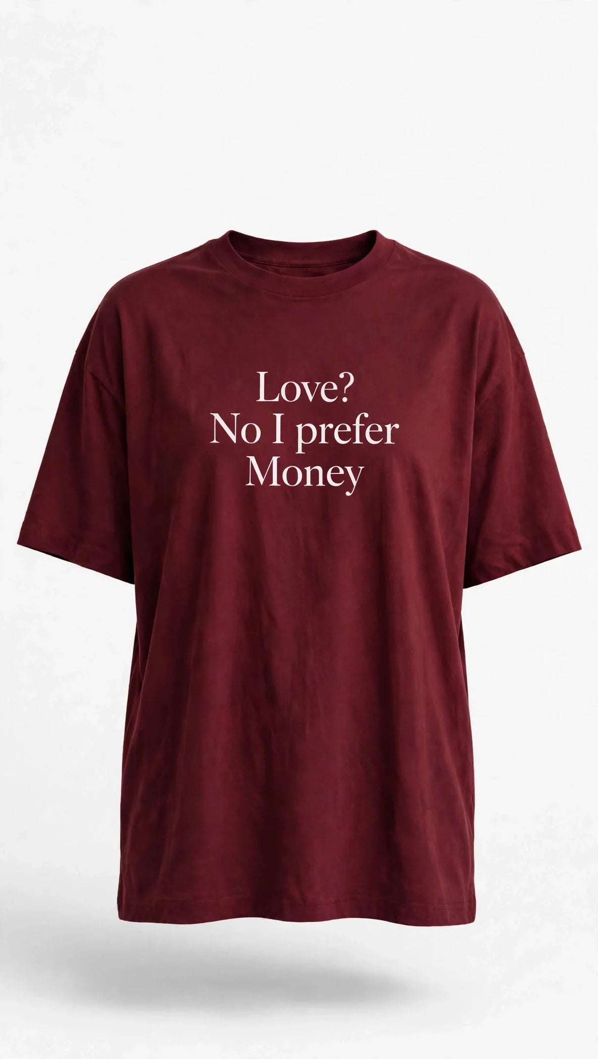 Pineberry Love or money Oversized Tee
