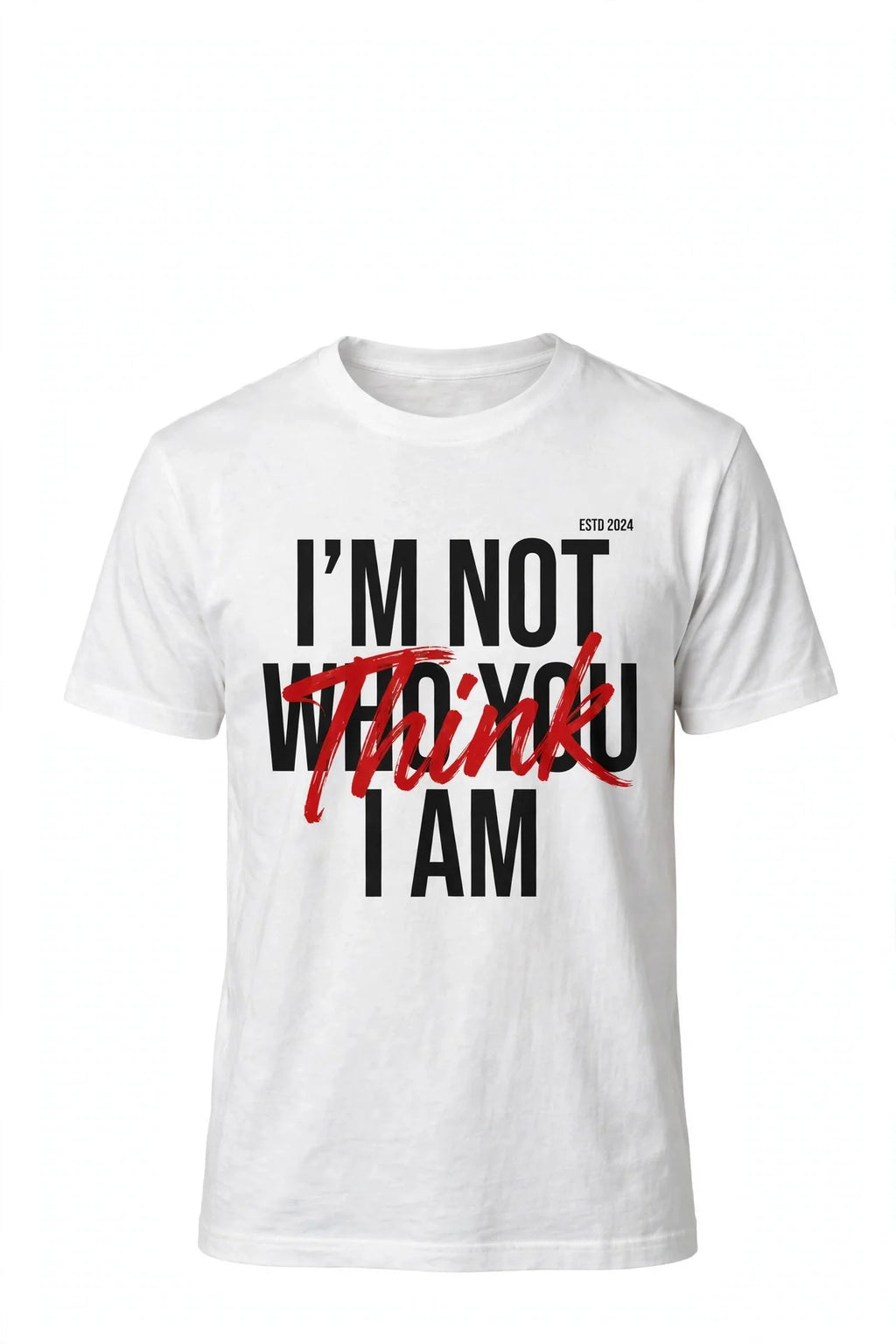 Pineberry Who I Am Half Sleeve Tee