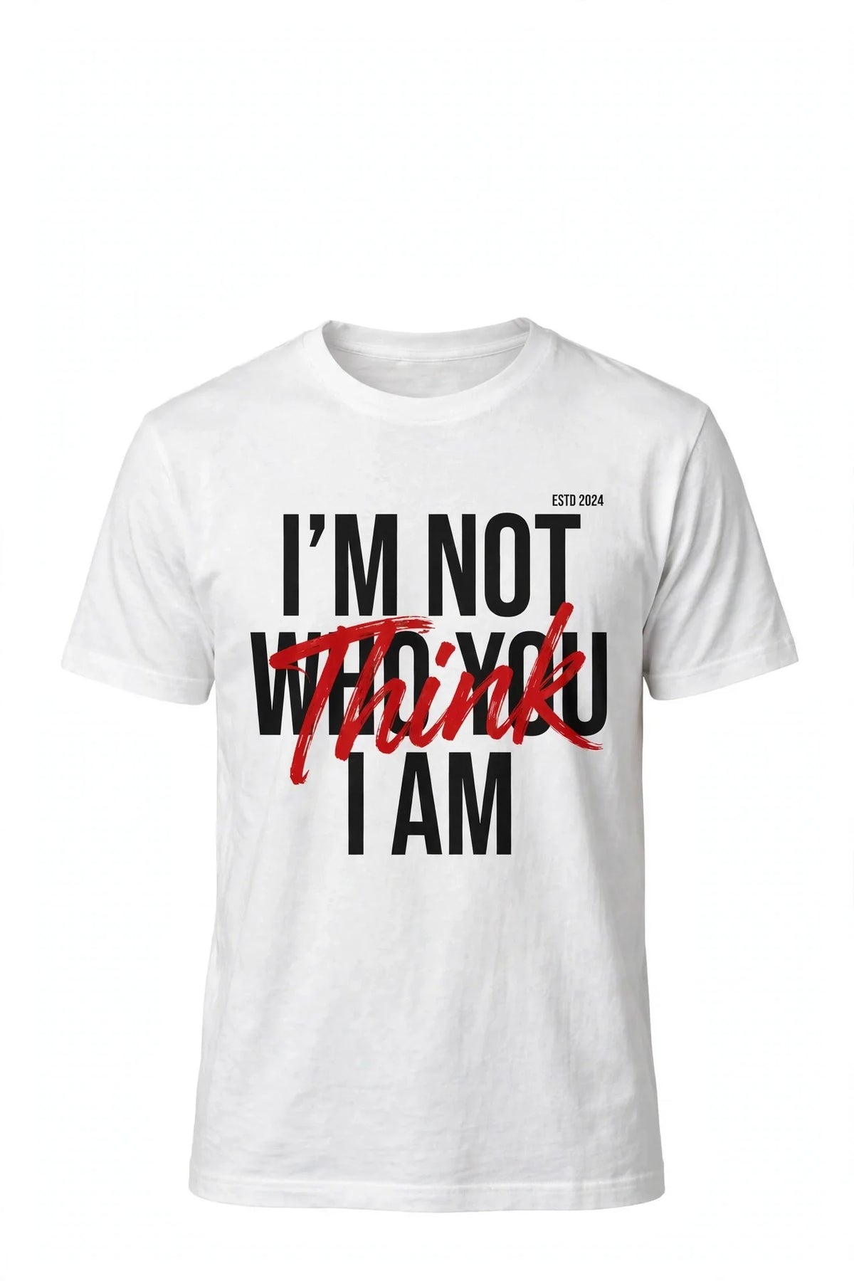 Pineberry Who I Am Half Sleeve Tee