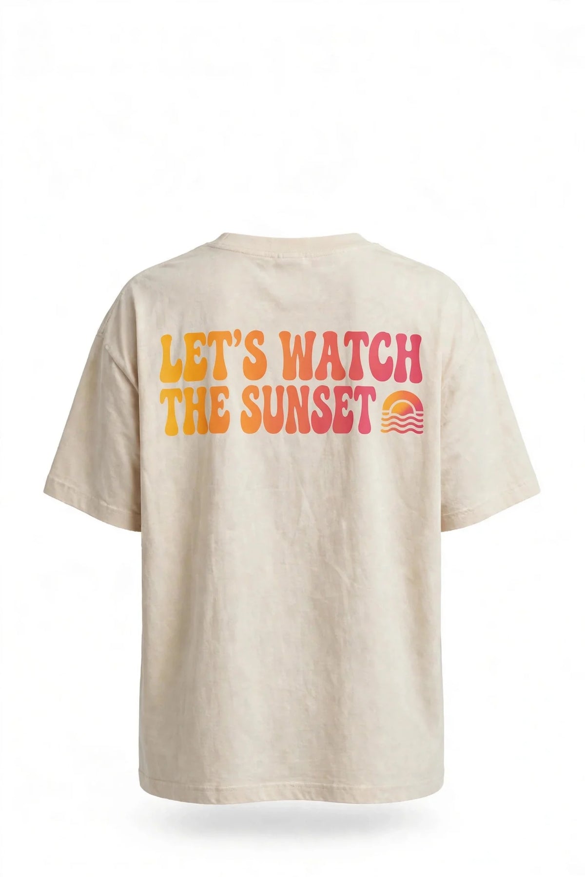 Pineberry Let's Watch The Sunset Oversized Tee