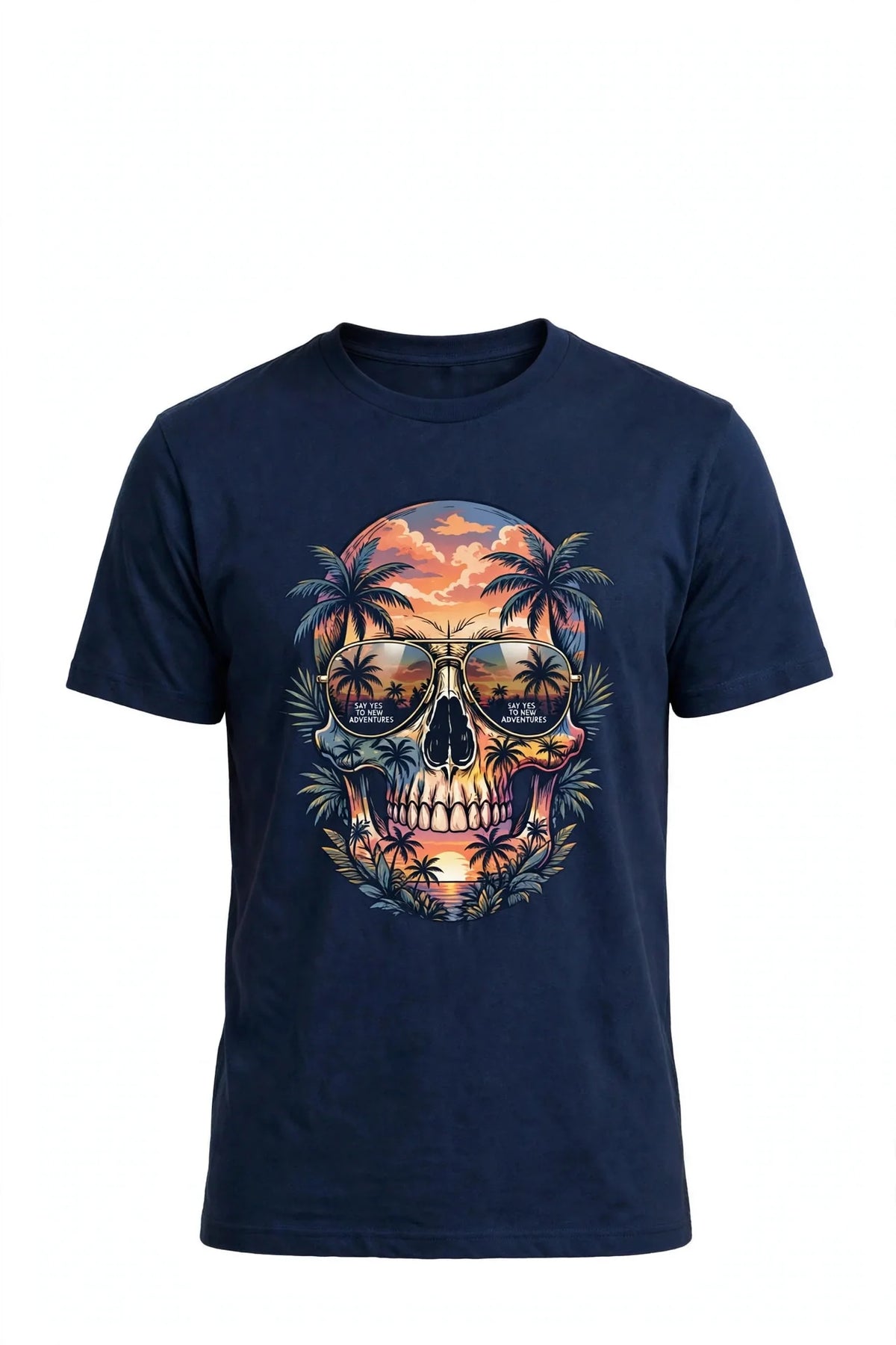 Pineberry Say Yes to New Adventure Half Sleeve Tee