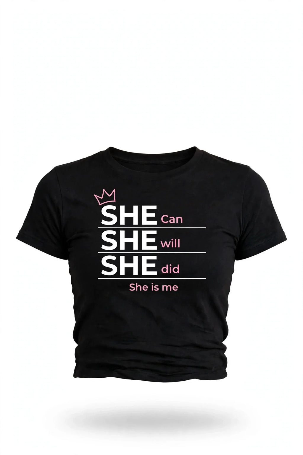 Pineberry She Is Me Crop Top