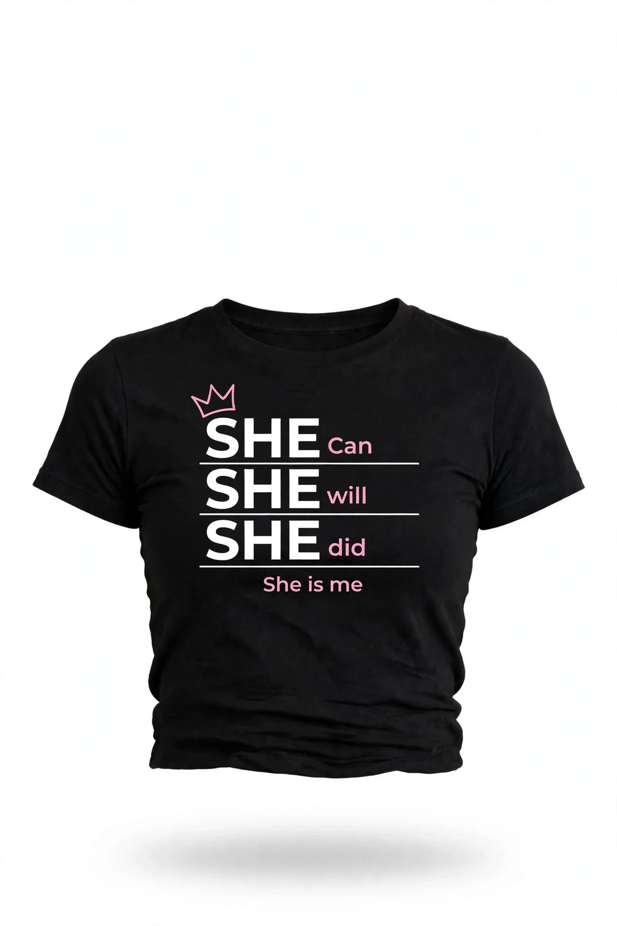 Pineberry She Is Me Crop Top