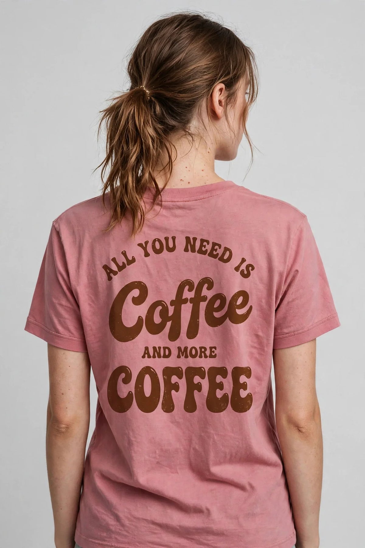 Pineberry Coffee Half Sleeve Tee