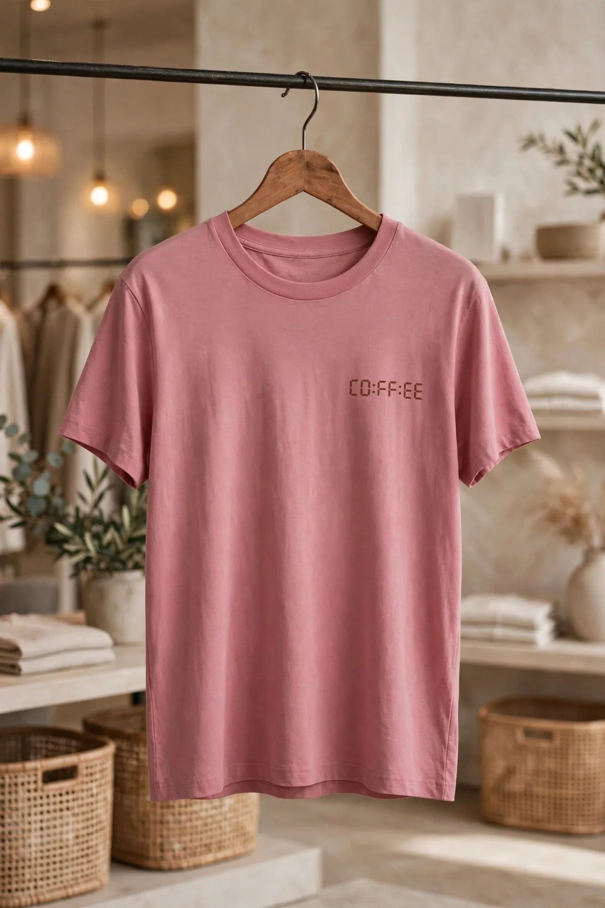 Pineberry Coffee Half Sleeve Tee