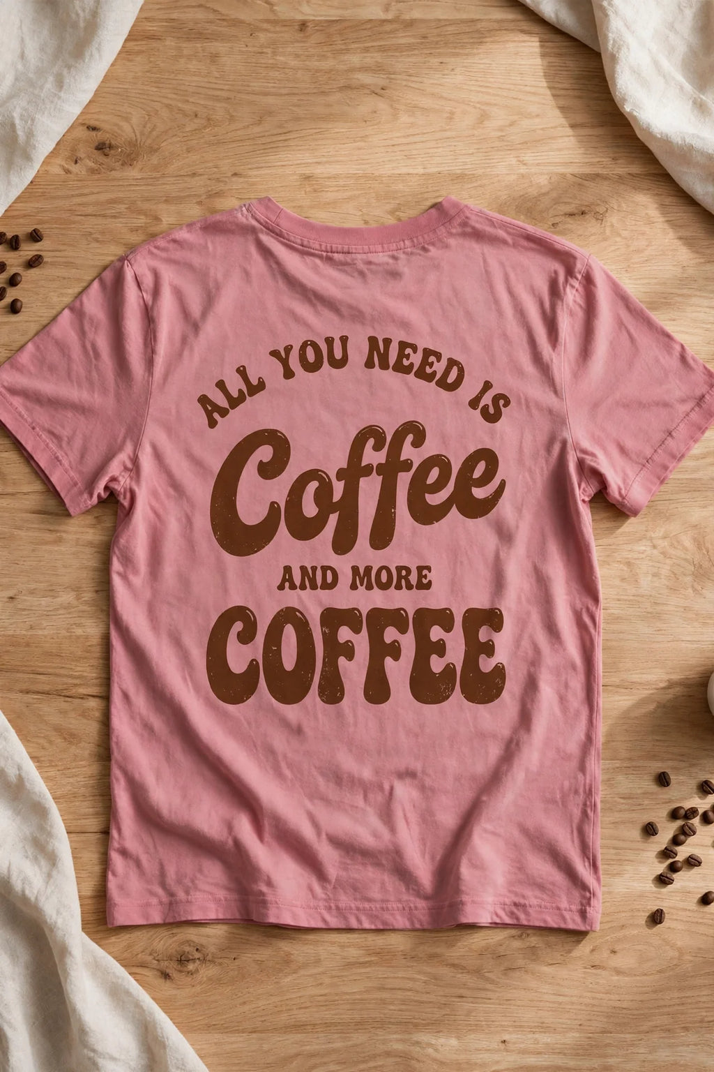 Pineberry Coffee Half Sleeve Tee