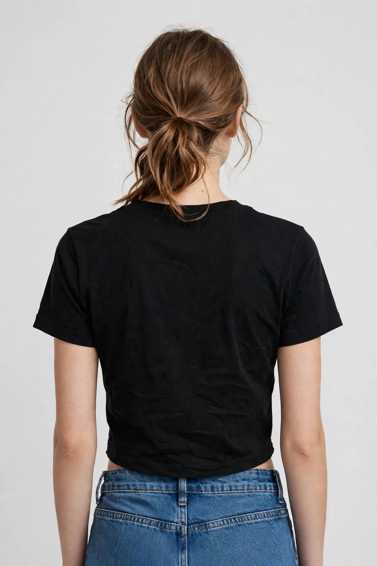 Pineberry Soft Grunge Petal Crop Top