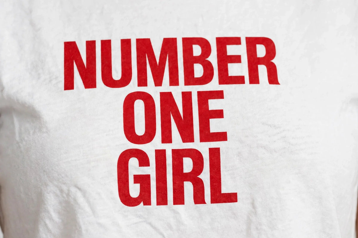 Pineberry Number One Girl Crop Top