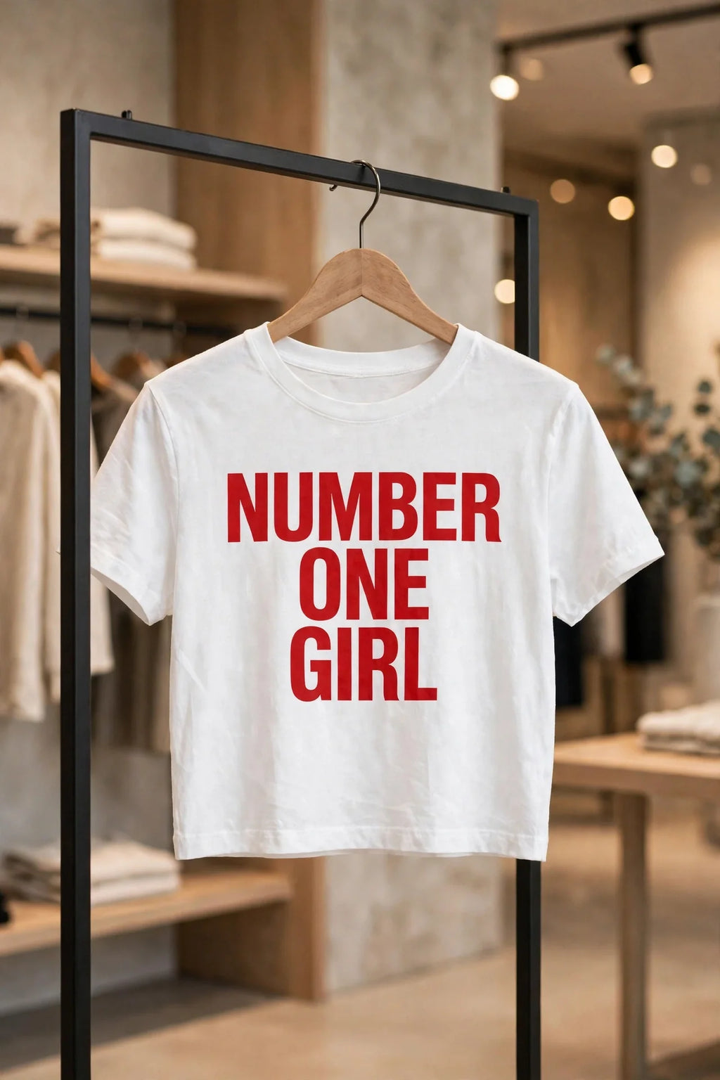 Pineberry Number One Girl Crop Top