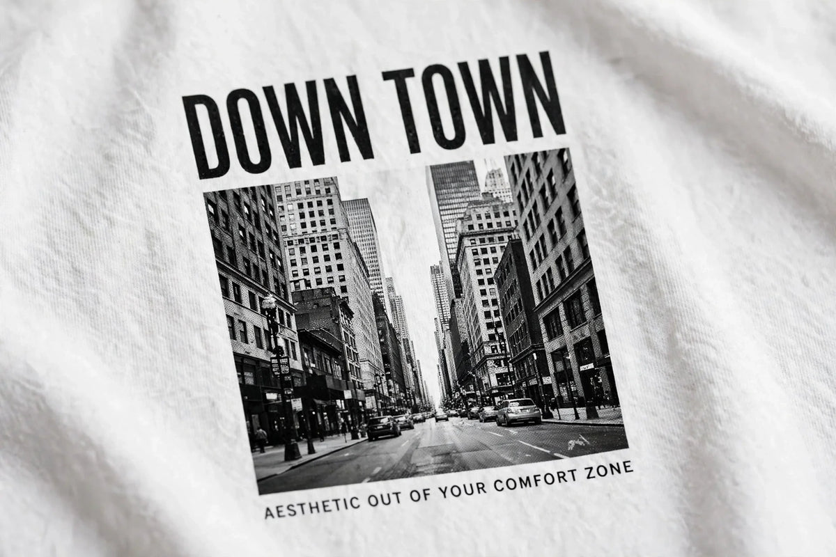 Pineberry Down Town Oversized Tee