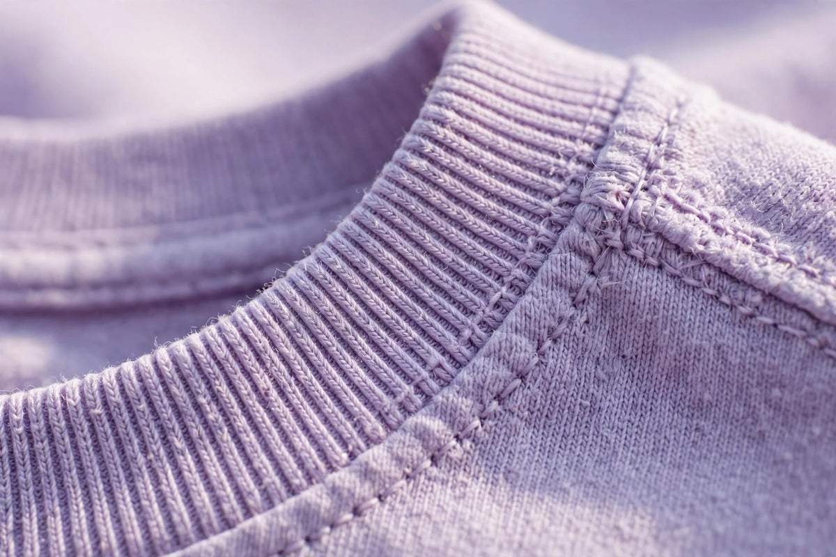 Women Lavender Plain Oversized T-Shirt