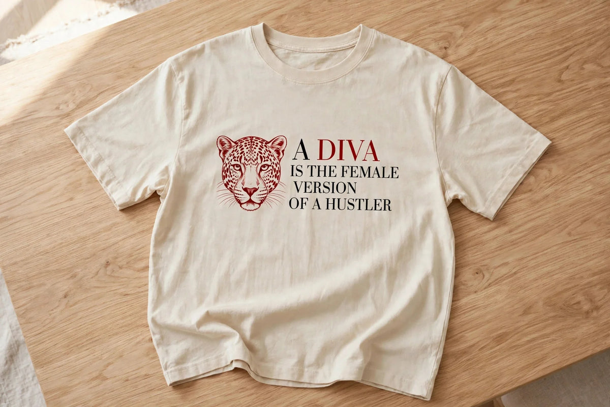 Pineberry Diva Oversized Tee
