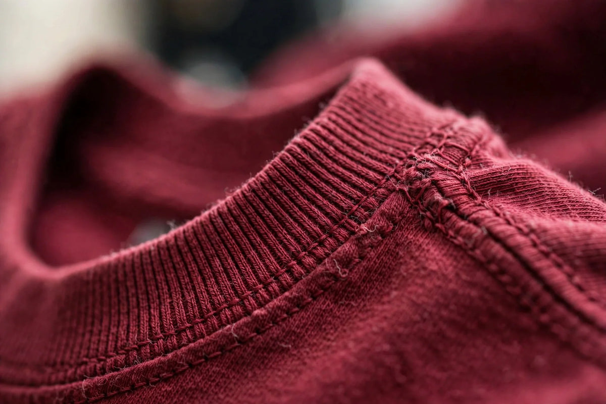 Men Wine Red Solid T-Shirt