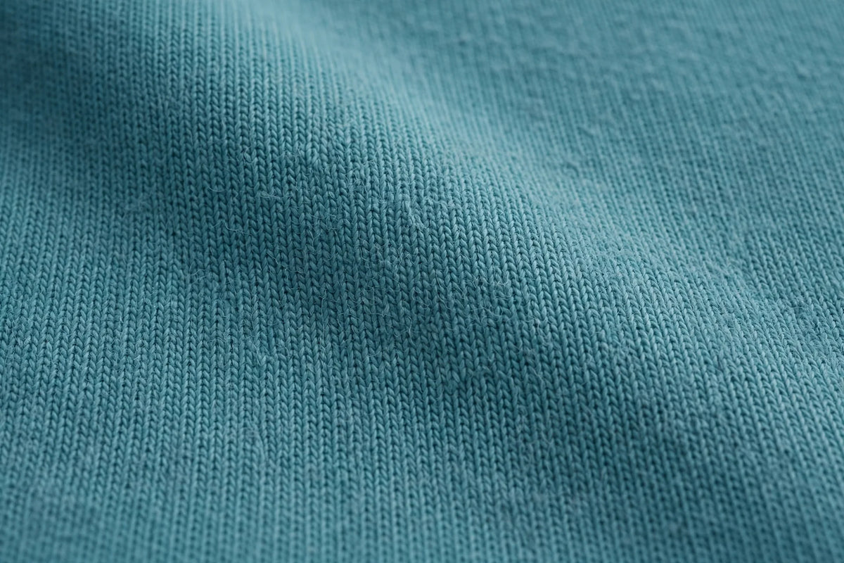 Men Teal Solid T-Shirt