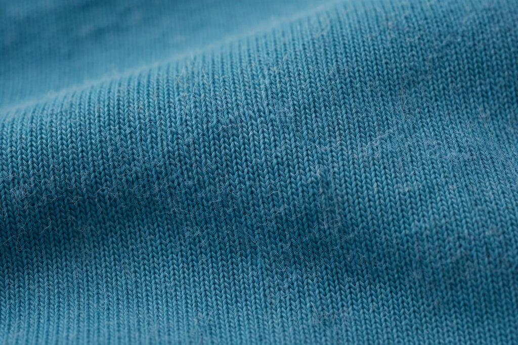 Men Teal Blue Solid T-Shirt