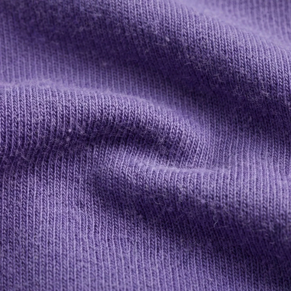 Men Purple Wave Graphic Oversized T-Shirt