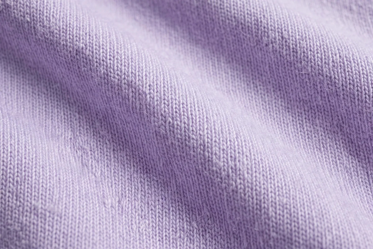 Women Lavender Plain Oversized T-Shirt