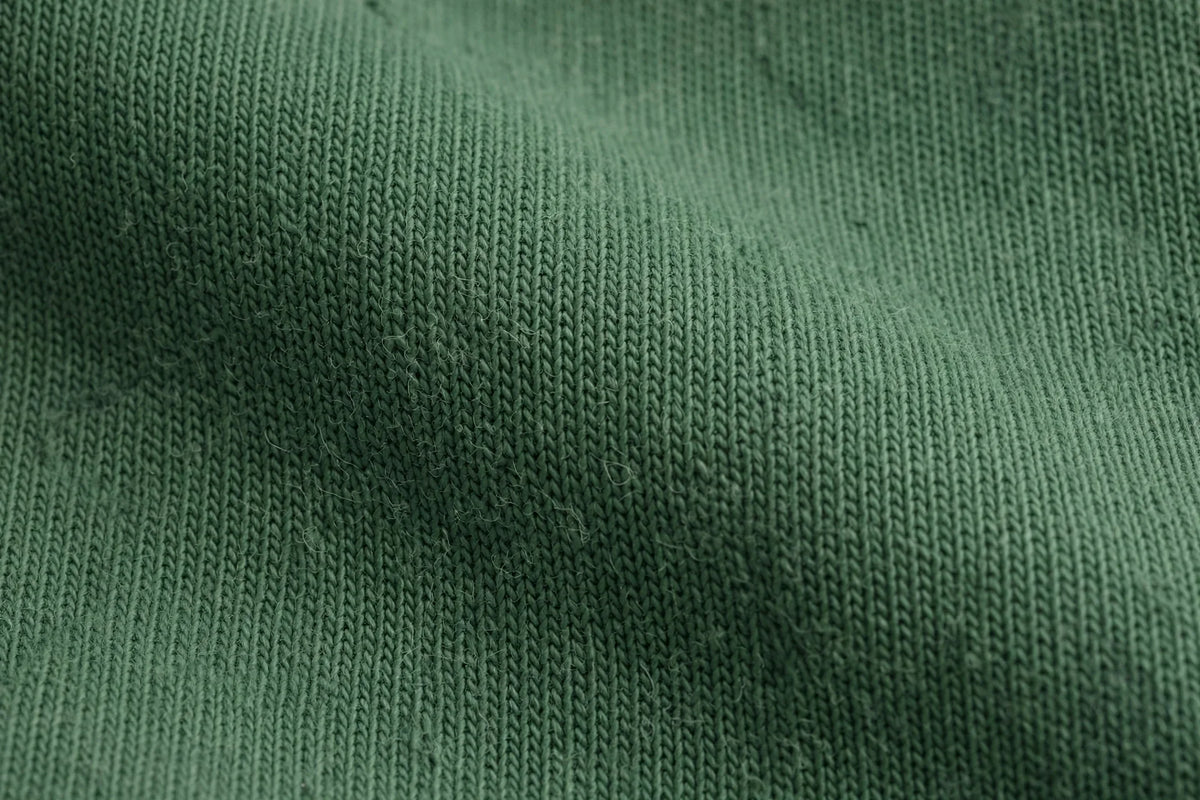 Men Forest Green Solid T-Shirt