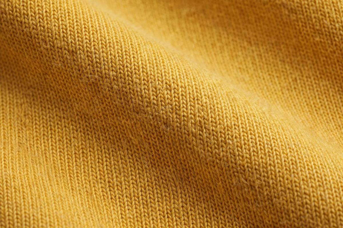 Men Mustard Yellow Solid T-Shirt