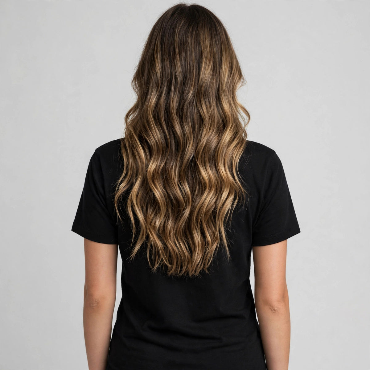 Batman Glow Tee – Half Sleeve 180 GSM – worn by actress, back view