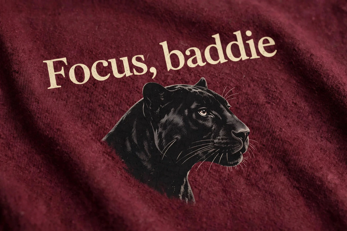 Pineberry Focus baddie Oversized Tee