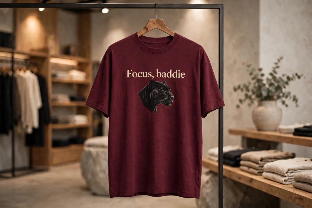 Pineberry Focus baddie Oversized Tee