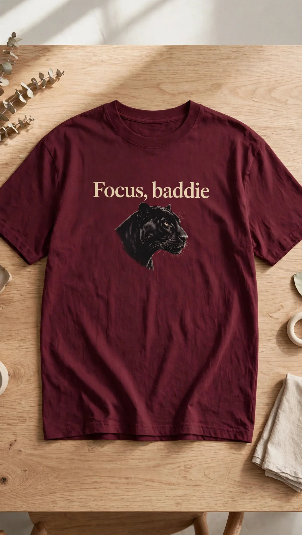Pineberry Focus baddie Oversized Tee