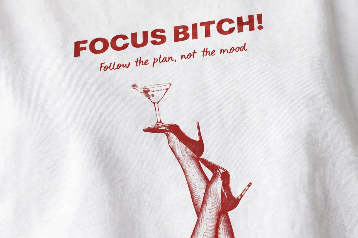 Pineberry Focus Bitch Oversized Tee