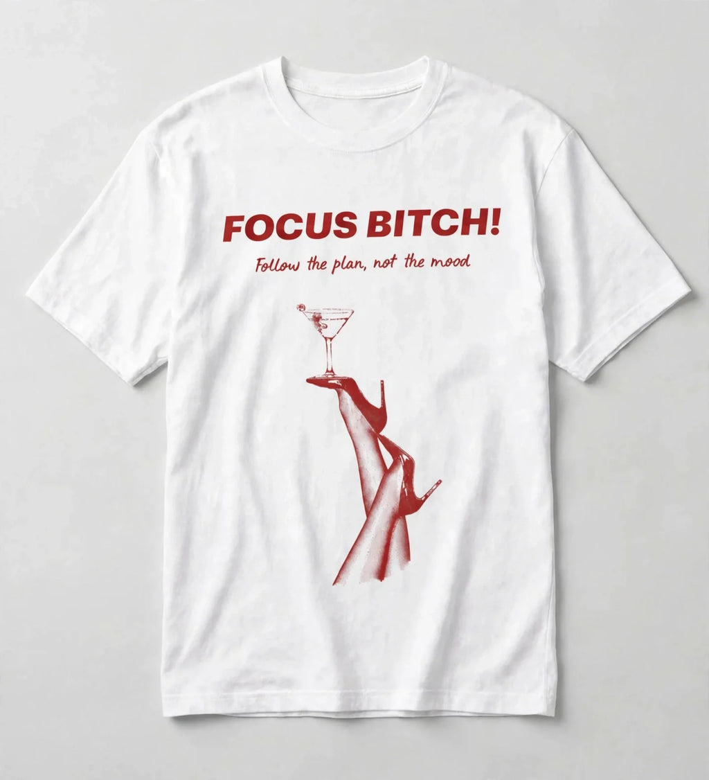 Pineberry Focus Bitch Oversized Tee