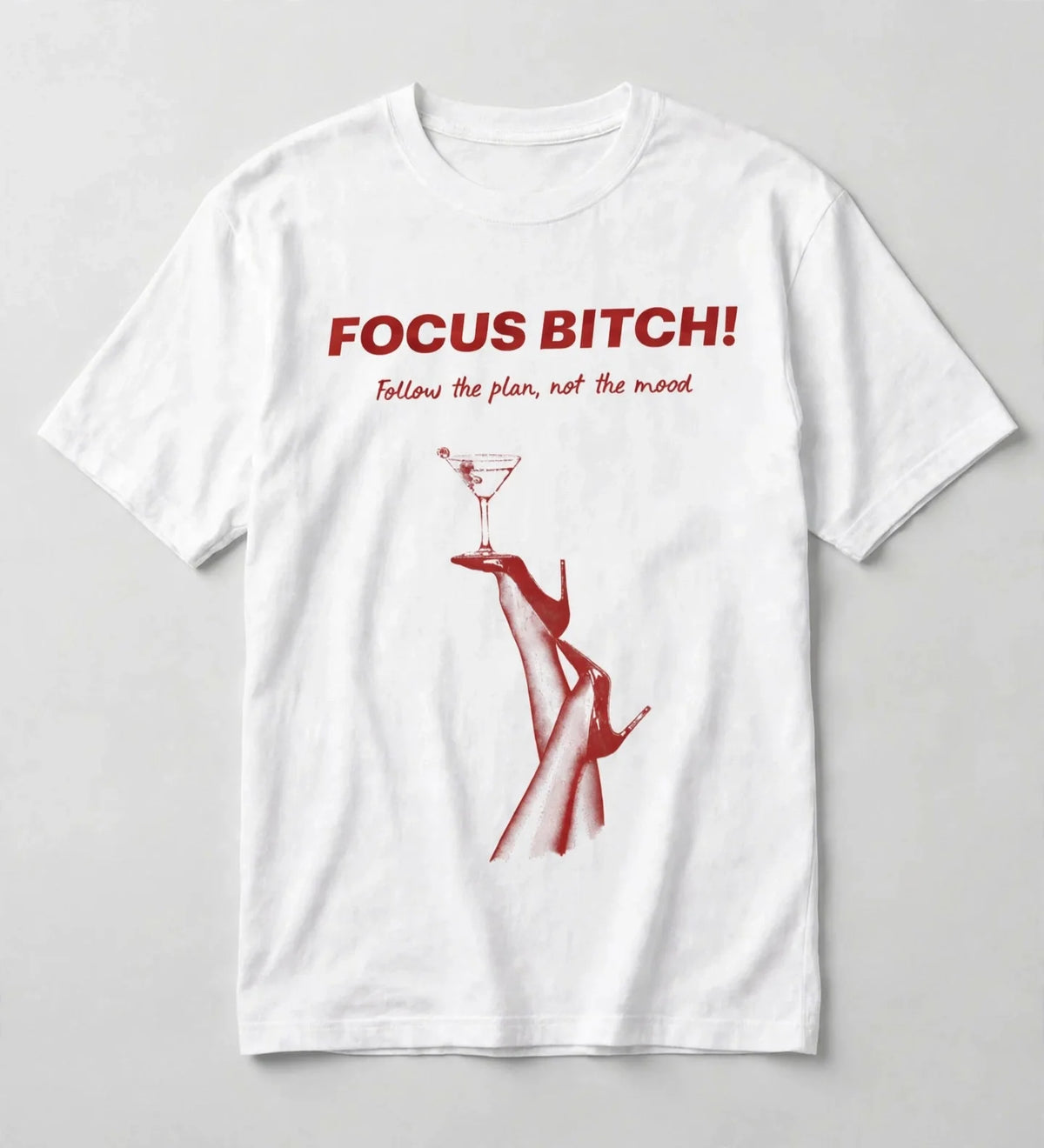 Pineberry Focus Bitch Oversized Tee