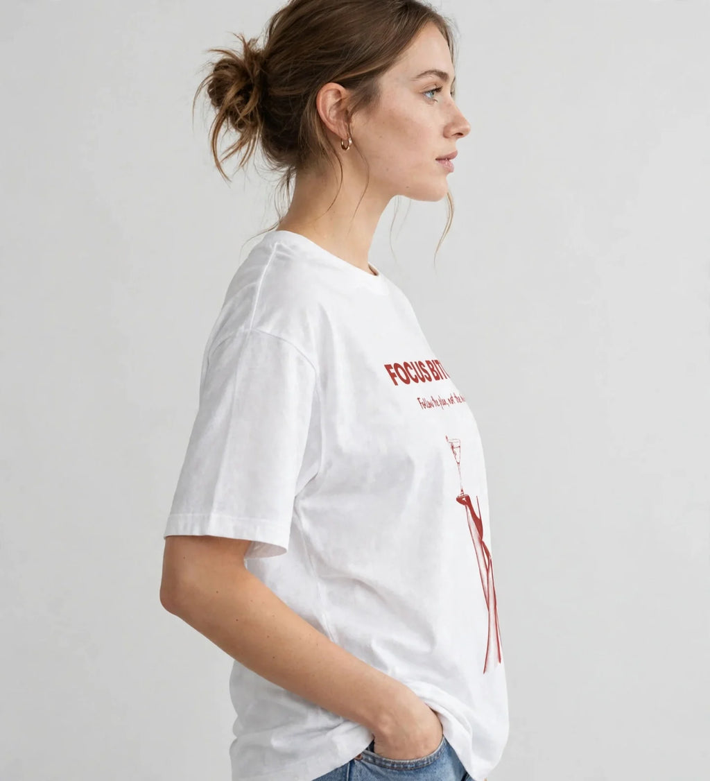 Pineberry Focus Bitch Oversized Tee