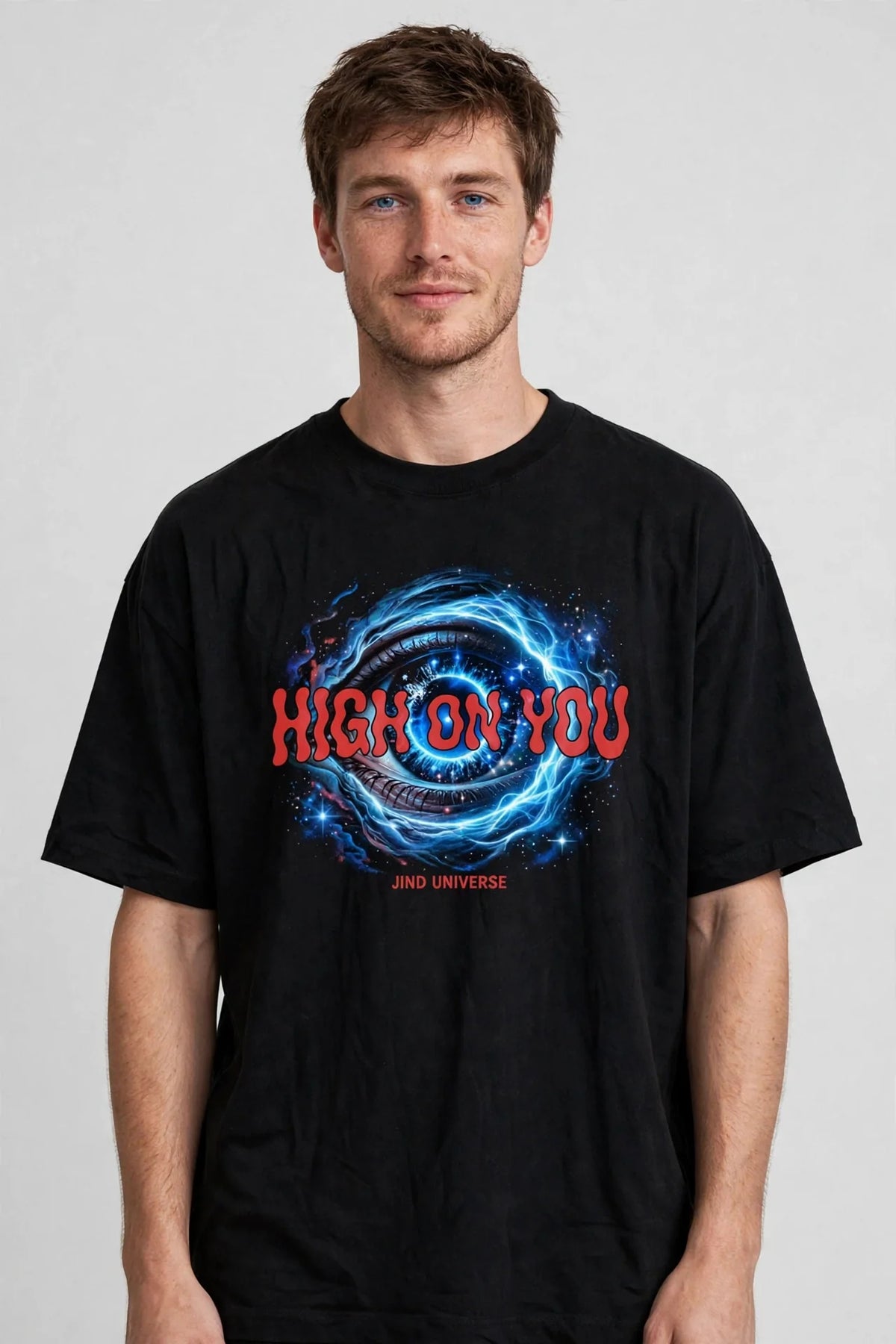 Pineberry High On You Oversized Tee