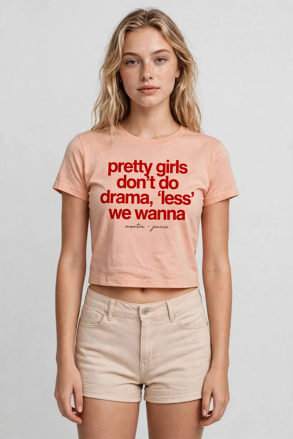 Pineberry Less We Wanna Crop Top