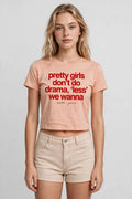 Pineberry Less We Wanna Crop Top