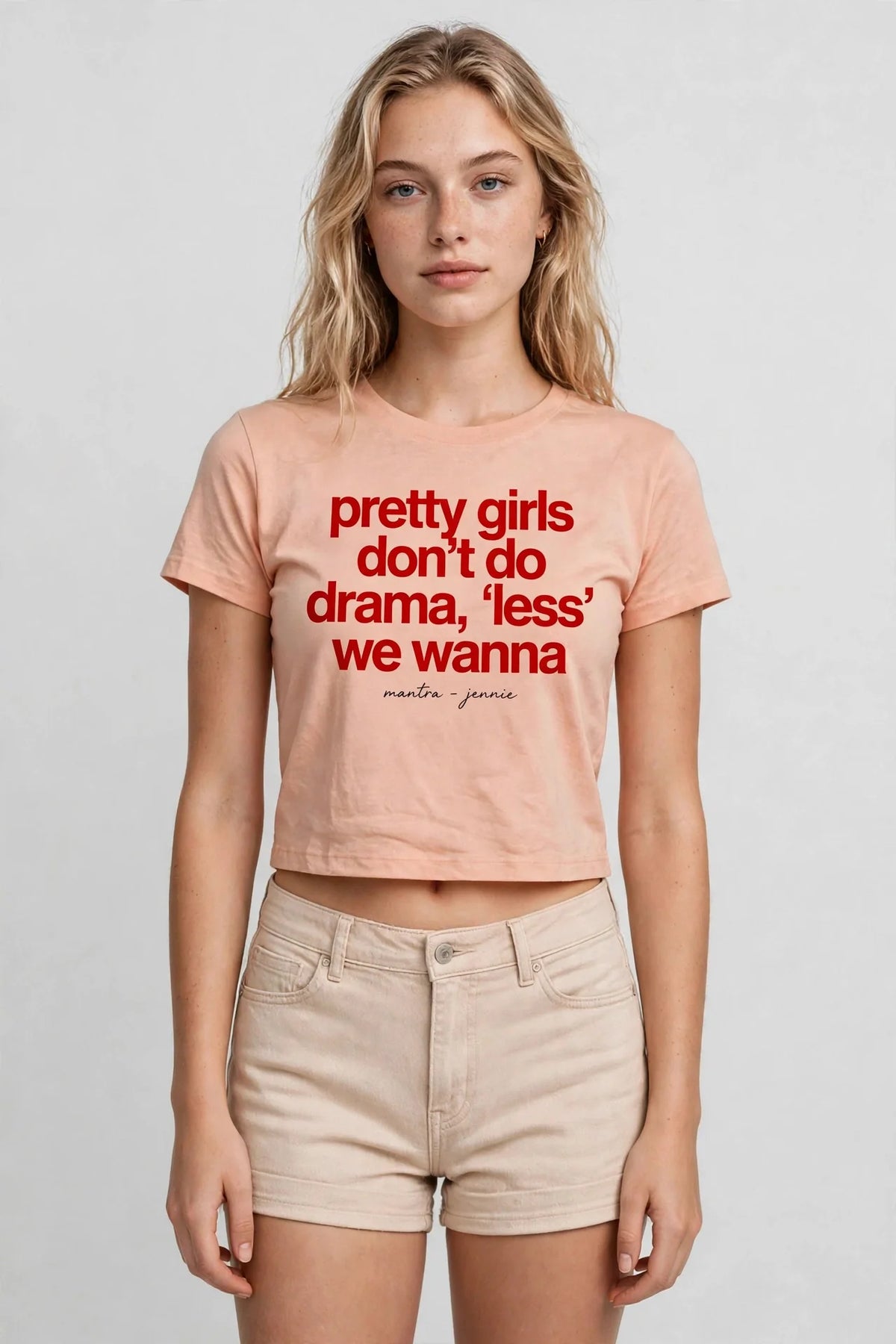 Pineberry Less We Wanna Crop Top