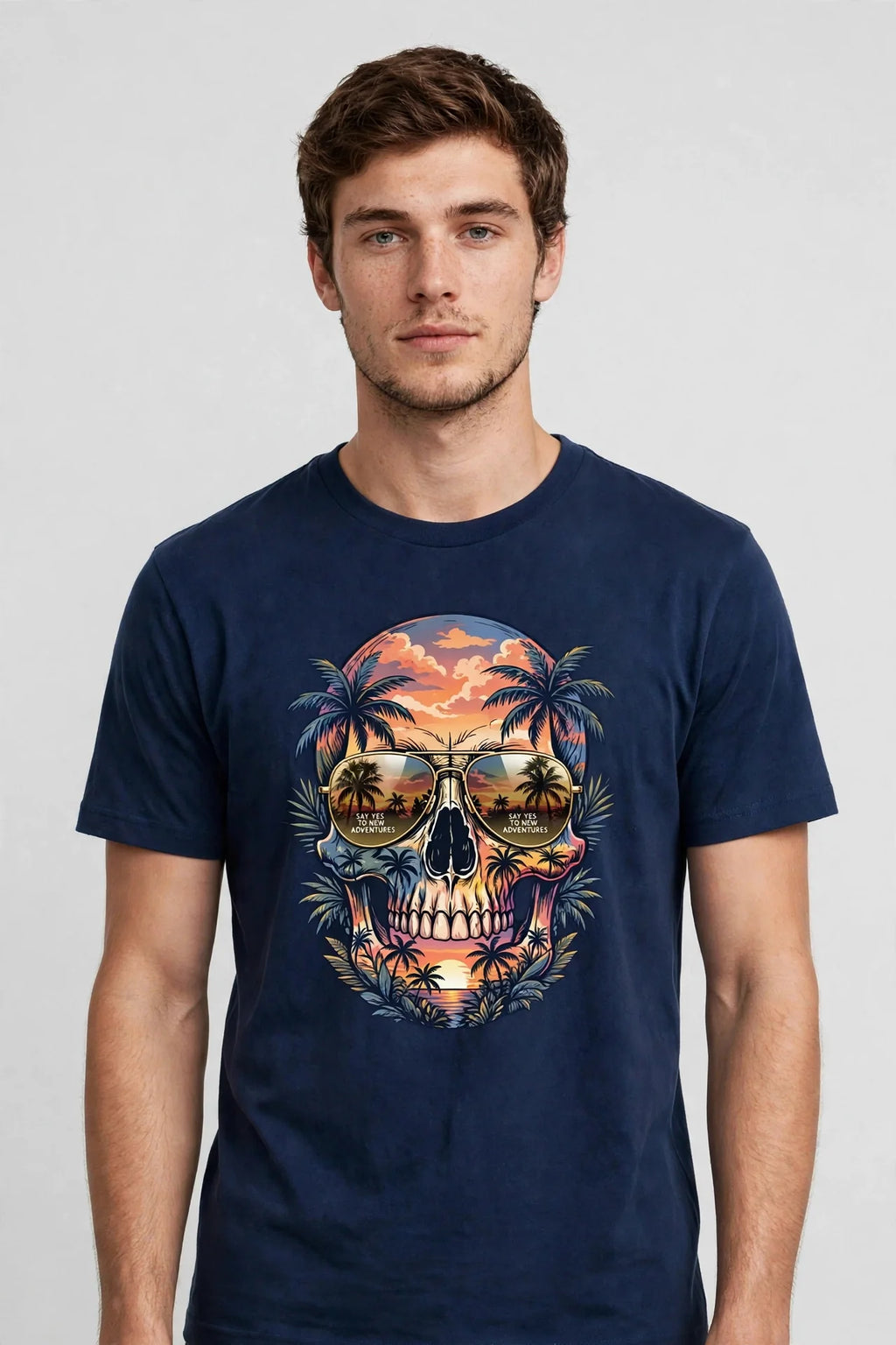 Pineberry Say Yes to New Adventure Half Sleeve Tee