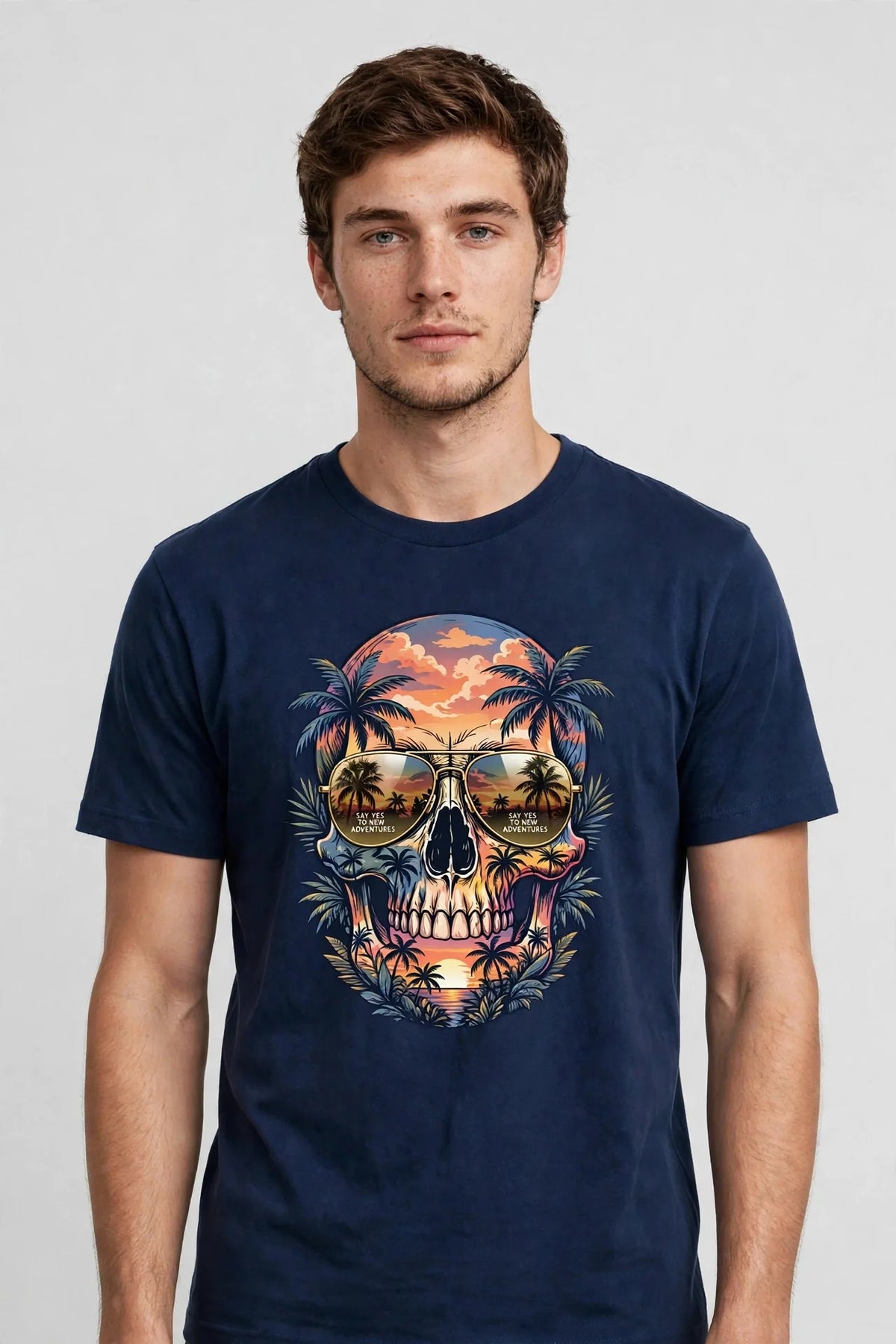 Pineberry Say Yes to New Adventure Half Sleeve Tee