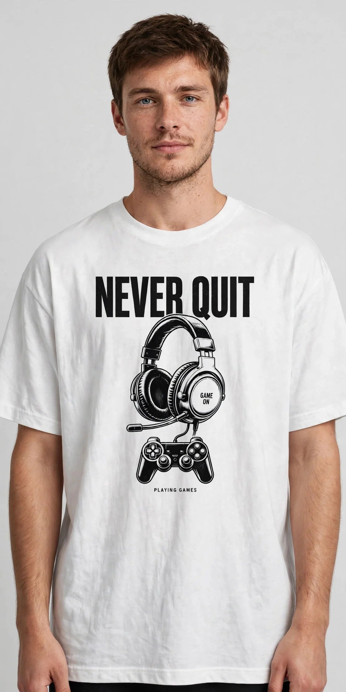 Pineberry Never Quit Oversized Tee