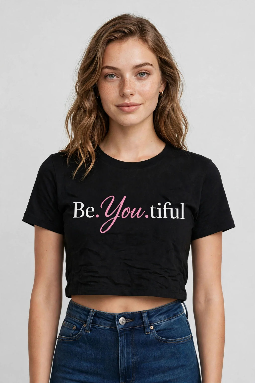 Pineberry Be You tiful Crop Top