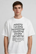 Pineberry Seven Days Oversized Tee