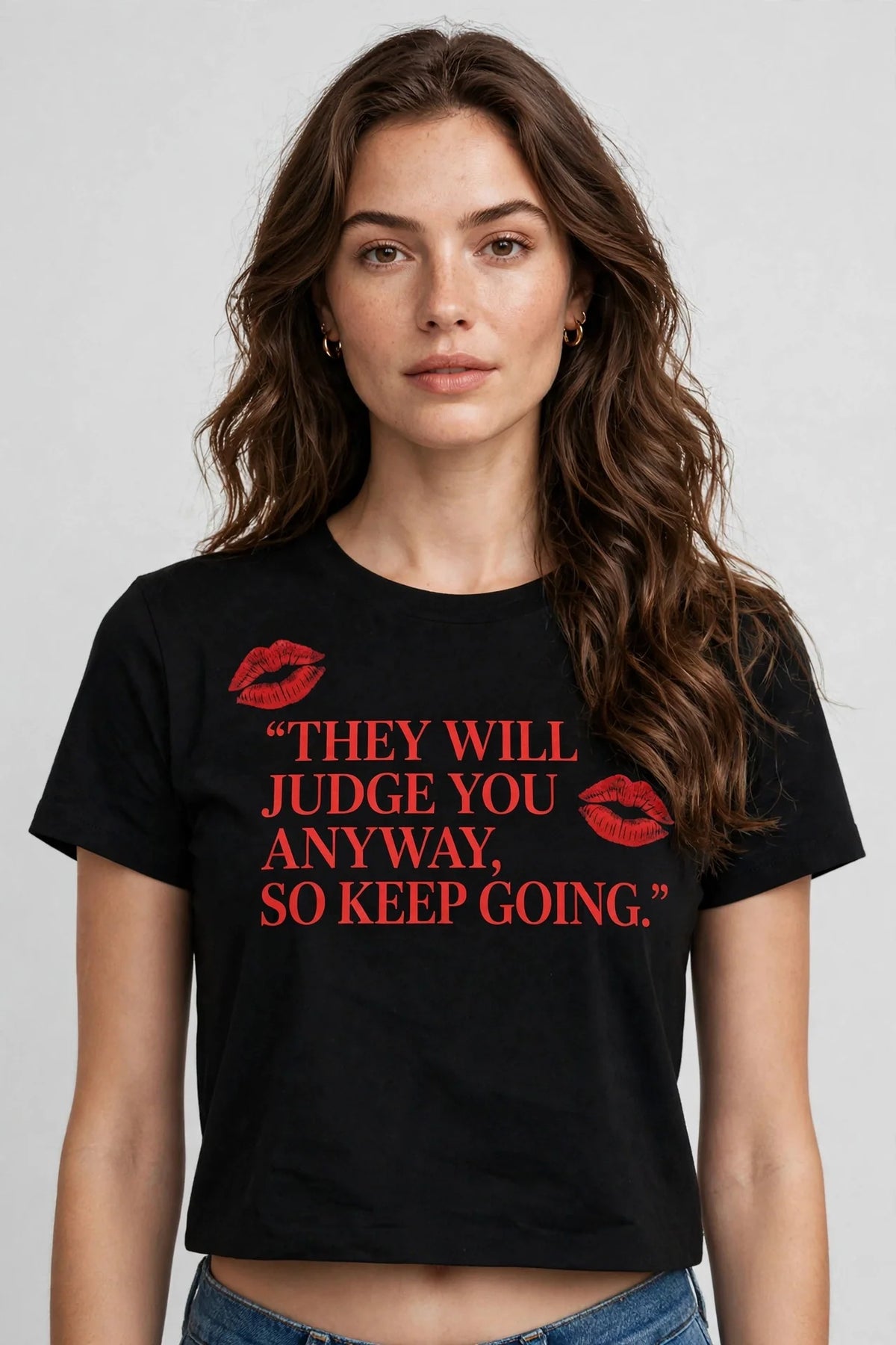 Pineberry Keep Going Crop Top